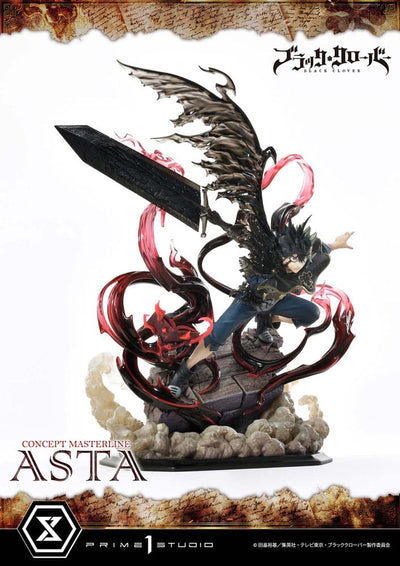 Black Clover Concept Masterline Series Statue 1/6 Asta Exclusive Ver. 50cm - Scale Statue - Prime 1 Studio - Hobby Figures UK