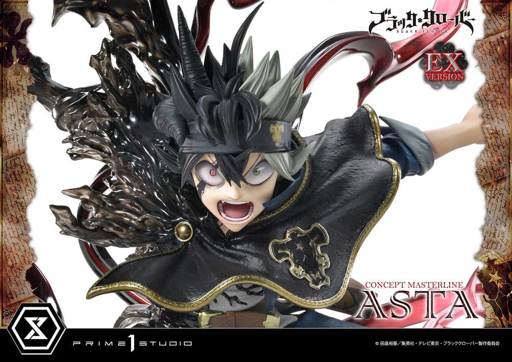 Black Clover Concept Masterline Series Statue 1/6 Asta Exclusive Ver. 50cm - Scale Statue - Prime 1 Studio - Hobby Figures UK