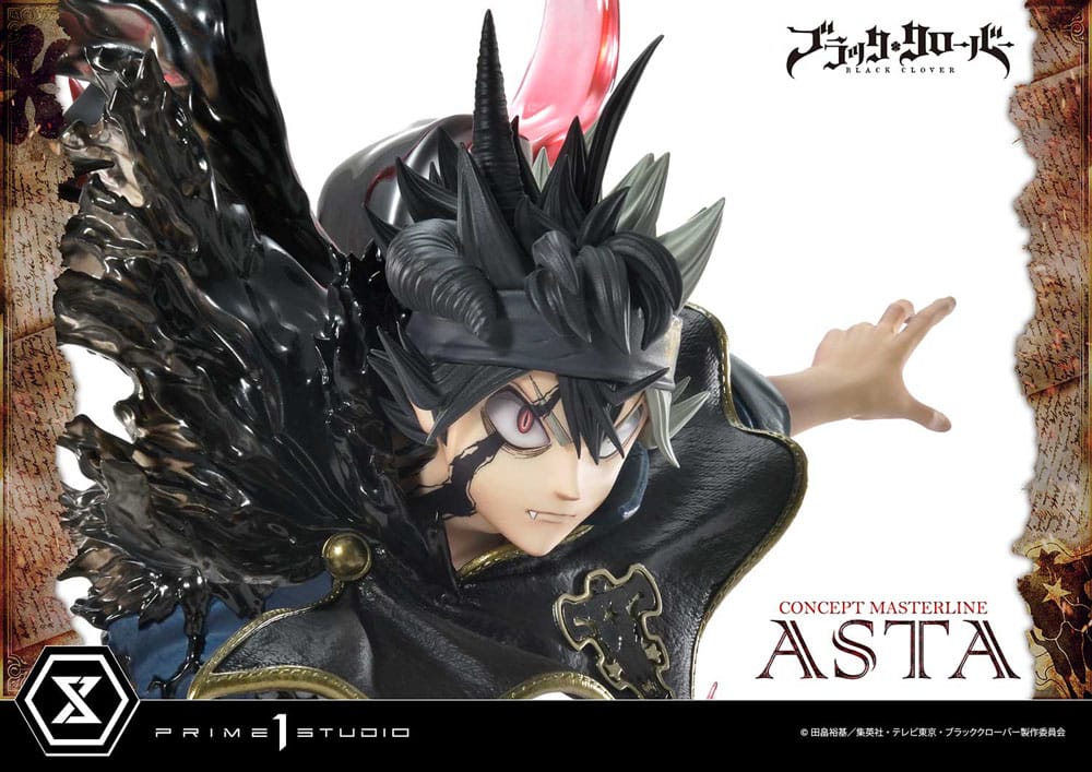 Black Clover Concept Masterline Series Statue 1/6 Asta Exclusive Ver. 50cm - Scale Statue - Prime 1 Studio - Hobby Figures UK