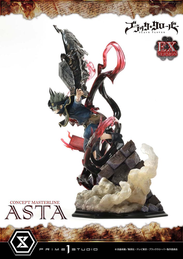 Black Clover Concept Masterline Series Statue 1/6 Asta Exclusive Bonus Ver. 50cm - Scale Statue - Prime 1 Studio - Hobby Figures UK