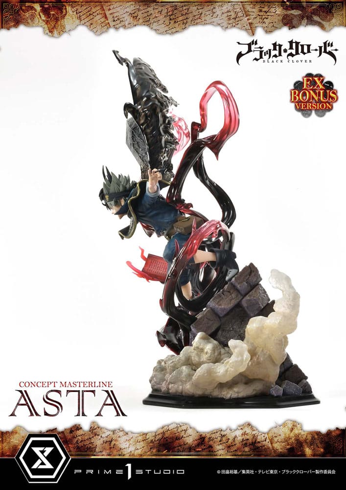 Black Clover Concept Masterline Series Statue 1/6 Asta Exclusive Bonus Ver. 50cm - Scale Statue - Prime 1 Studio - Hobby Figures UK