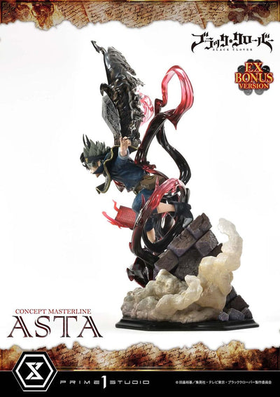 Black Clover Concept Masterline Series Statue 1/6 Asta Exclusive Bonus Ver. 50cm - Scale Statue - Prime 1 Studio - Hobby Figures UK