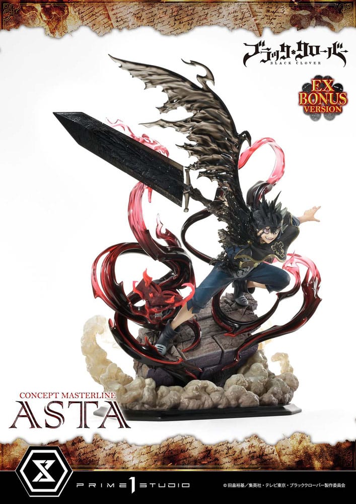 Black Clover Concept Masterline Series Statue 1/6 Asta Exclusive Bonus Ver. 50cm - Scale Statue - Prime 1 Studio - Hobby Figures UK