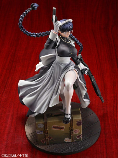 Black Lagoon PVC Statue 1/7 Roberta The Maid of Nightmares Ver. 29cm - Scale Statue - Medicos Entertainment - Hobby Figures UK