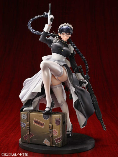 Black Lagoon PVC Statue 1/7 Roberta The Maid of Nightmares Ver. 29cm - Scale Statue - Medicos Entertainment - Hobby Figures UK