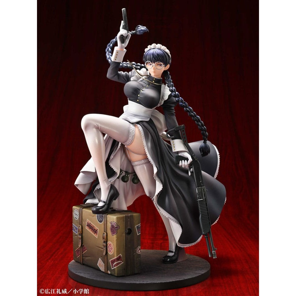 Black Lagoon PVC Statue 1/7 Roberta The Maid of Nightmares Ver. 29cm - Scale Statue - Medicos Entertainment - Hobby Figures UK