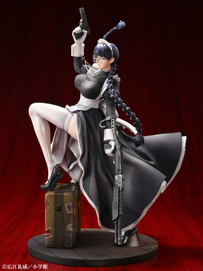 Black Lagoon PVC Statue 1/7 Roberta The Maid of Nightmares Ver. 29cm - Scale Statue - Medicos Entertainment - Hobby Figures UK