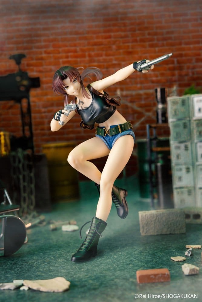 Black Lagoon Vivit PVC Statue Revy 16cm – Hobby Figures
