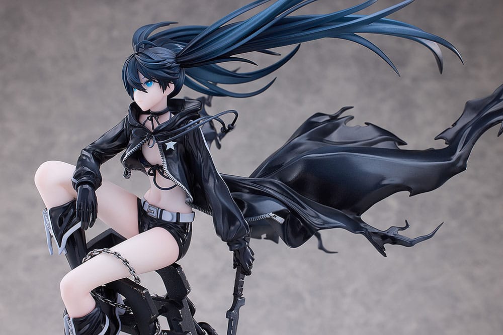 Black Rock ShooterPVC Statue 1/7 Black Rock Shooter: Pilot Edition Ver. 29cm - Scale Statue - Solarain - Hobby Figures UK
