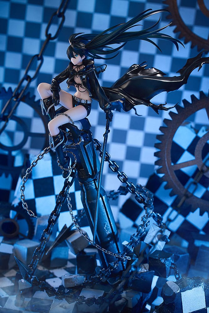 Black Rock ShooterPVC Statue 1/7 Black Rock Shooter: Pilot Edition Ver. 29cm - Scale Statue - Solarain - Hobby Figures UK
