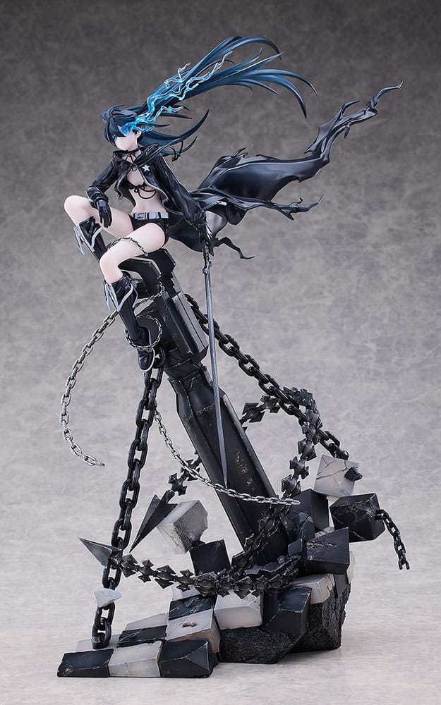 Black Rock ShooterPVC Statue 1/7 Black Rock Shooter: Pilot Edition Ver. 29cm - Scale Statue - Solarain - Hobby Figures UK