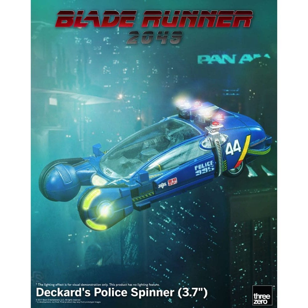 Blade Runner 2049 Vehicle Deckard's Police Spinner 10cm - Action Figures - ThreeZero - Hobby Figures UK