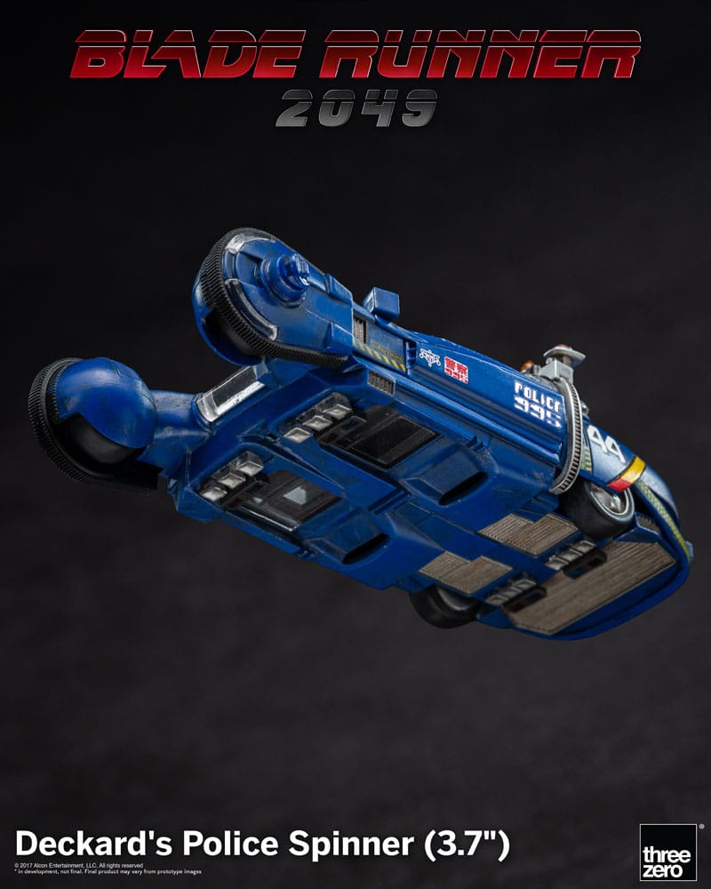 Blade Runner 2049 Vehicle Deckard's Police Spinner 10cm - Action Figures - ThreeZero - Hobby Figures UK