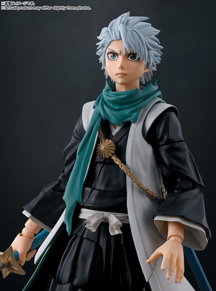 Bleach: Thousand-Year Blood War S.H.Figuarts Action Figure Toushiro Hitsugaya 14cm - Action Figures - Bandai Tamashii Nations - Hobby Figures UK