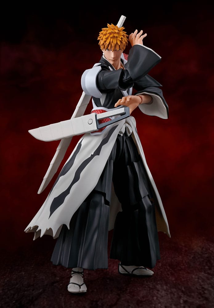 Bleach: Thousand-Year Blood War S.H. Figuarts Action Figure Ichigo Kurosaki Dual Zangetsu 16cm - Action Figures - Bandai Tamashii Nations - Hobby Figures UK