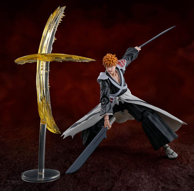 Bleach: Thousand-Year Blood War S.H. Figuarts Action Figure Ichigo Kurosaki Dual Zangetsu 16cm - Action Figures - Bandai Tamashii Nations - Hobby Figures UK