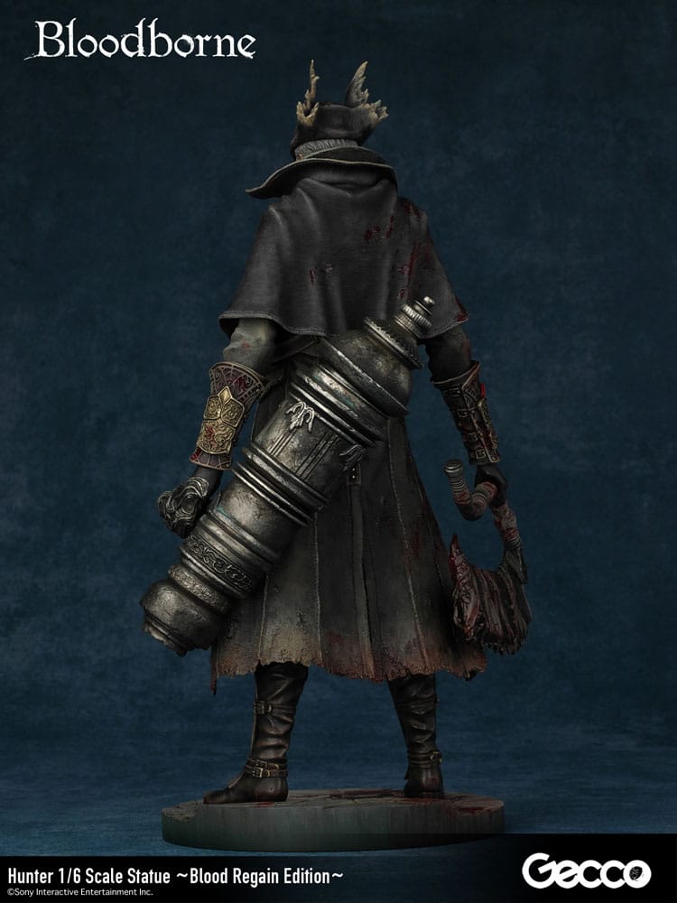 Bloodborne The Old Hunters PVC Statue 1/6 Hunter Blood Regain Edition 32cm - Scale Statue - Gecco - Hobby Figures UK