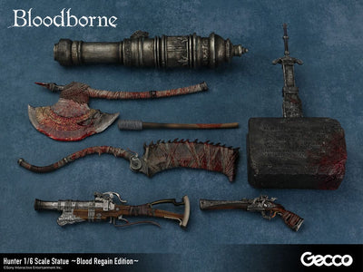 Bloodborne The Old Hunters PVC Statue 1/6 Hunter Blood Regain Edition 32cm - Scale Statue - Gecco - Hobby Figures UK