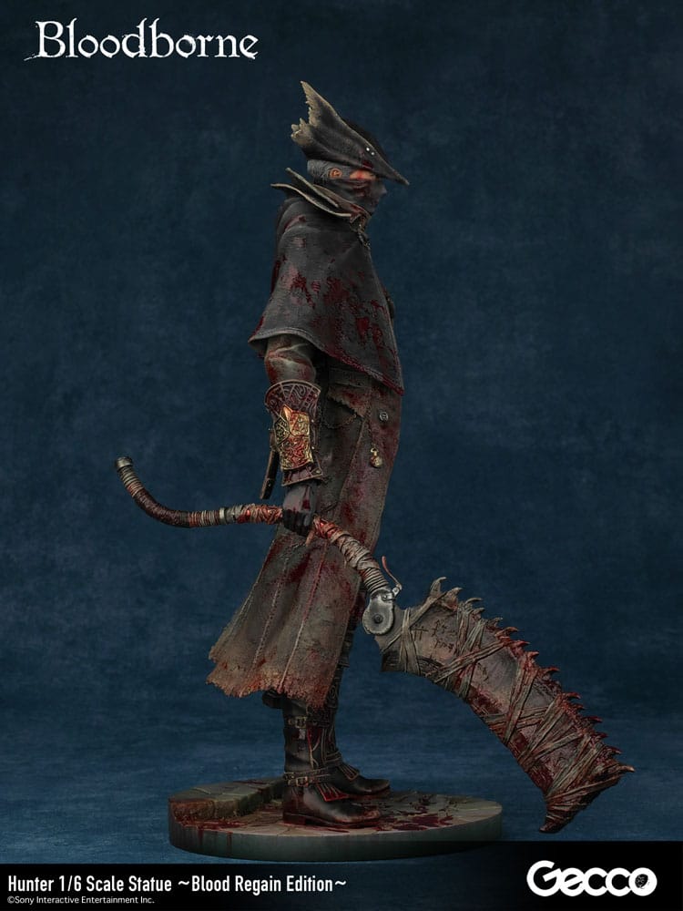 Bloodborne The Old Hunters PVC Statue 1/6 Hunter Blood Regain Edition 32cm - Scale Statue - Gecco - Hobby Figures UK