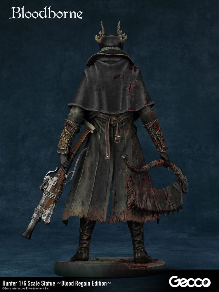 Bloodborne The Old Hunters PVC Statue 1/6 Hunter Blood Regain Edition 32cm - Scale Statue - Gecco - Hobby Figures UK