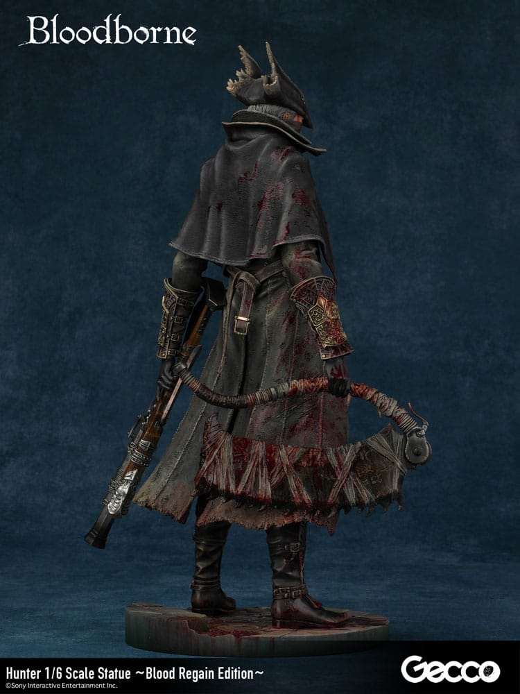 Bloodborne The Old Hunters PVC Statue 1/6 Hunter Blood Regain Edition 32cm - Scale Statue - Gecco - Hobby Figures UK