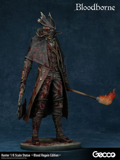 Bloodborne The Old Hunters PVC Statue 1/6 Hunter Blood Regain Edition 32cm - Scale Statue - Gecco - Hobby Figures UK