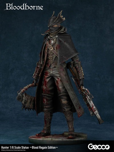 Bloodborne The Old Hunters PVC Statue 1/6 Hunter Blood Regain Edition 32cm - Scale Statue - Gecco - Hobby Figures UK