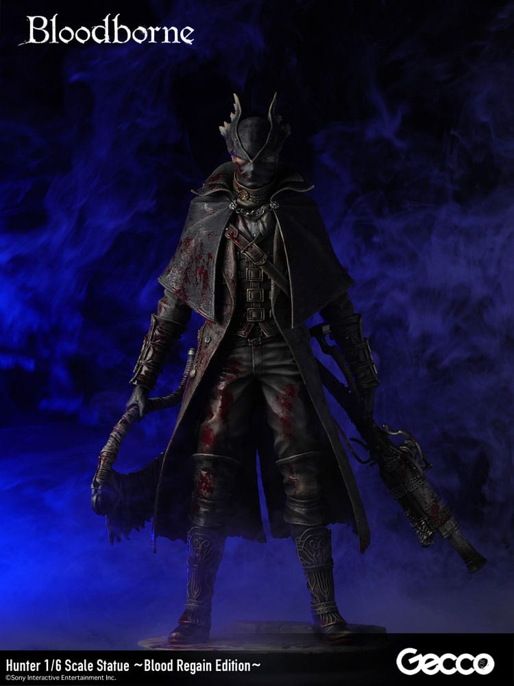 Bloodborne The Old Hunters PVC Statue 1/6 Hunter Blood Regain Edition 32cm - Scale Statue - Gecco - Hobby Figures UK