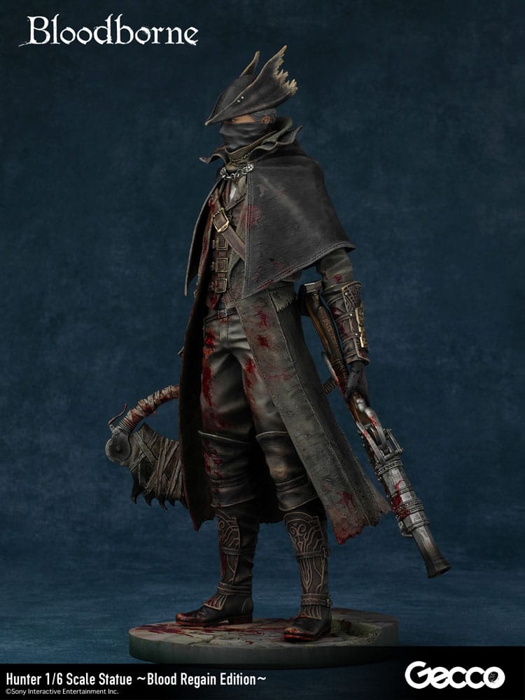 Bloodborne The Old Hunters PVC Statue 1/6 Hunter Blood Regain Edition 32cm - Scale Statue - Gecco - Hobby Figures UK