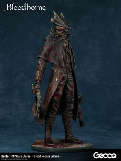 Bloodborne The Old Hunters PVC Statue 1/6 Hunter Blood Regain Edition 32cm - Scale Statue - Gecco - Hobby Figures UK