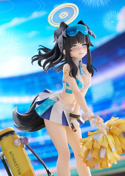 Blue Archive PVC Statue 1/7 Hibiki (Cheerleader) 25cm - Scale Statue - Golden Head - Hobby Figures UK