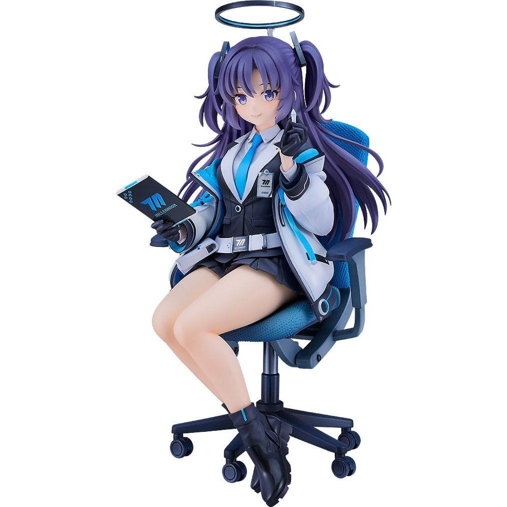 Blue Archive PVC Statue 1/7 Yuuka Daily Life Of A Treasurer 20cm - Scale Statue - Good Smile Company - Hobby Figures UK