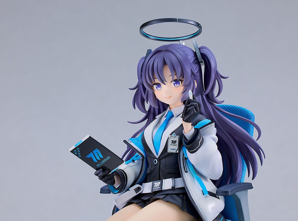 Blue Archive PVC Statue 1/7 Yuuka Daily Life Of A Treasurer 20cm - Scale Statue - Good Smile Company - Hobby Figures UK
