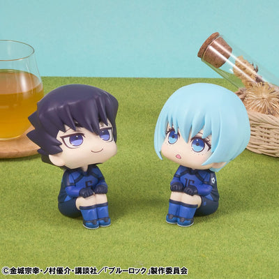 Blue Lock Look Up PVC Statue Tabito Karasu & Yo Hiori Set (with gift) 11cm - Scale Statue - Megahouse - Hobby Figures UK