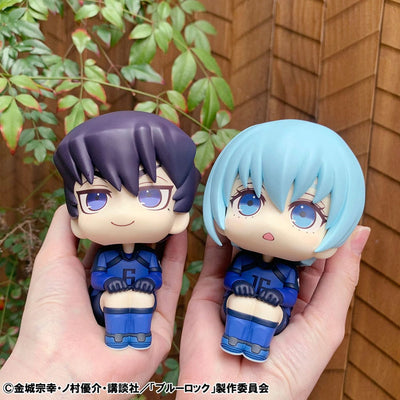 Blue Lock Look Up PVC Statue Tabito Karasu & Yo Hiori Set (with gift) 11cm - Scale Statue - Megahouse - Hobby Figures UK