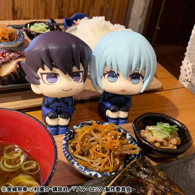 Blue Lock Look Up PVC Statue Tabito Karasu & Yo Hiori Set (with gift) 11cm - Scale Statue - Megahouse - Hobby Figures UK