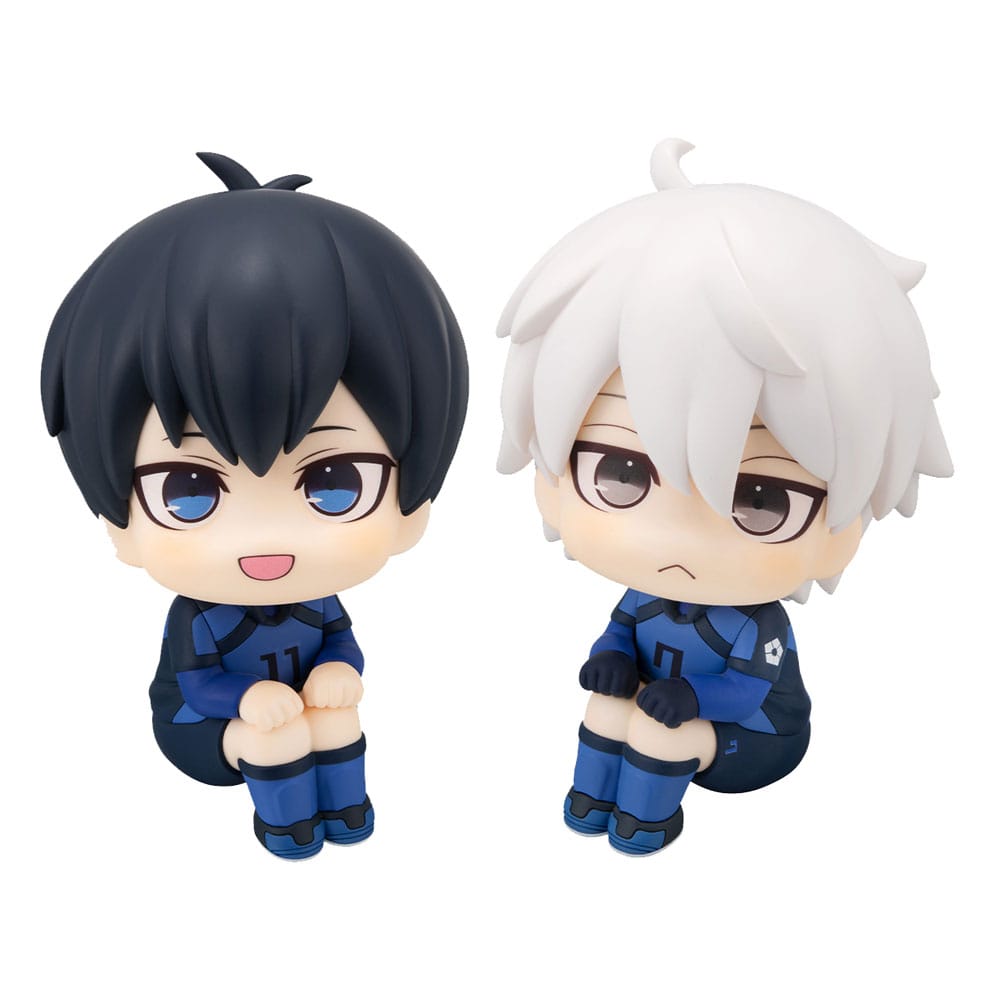 Blue Lock Look Up PVC Statue Yoichi Isagi & Seishiro Nagi Japanese National Player Match Ver. 11cm (with gift) - Scale Statue - Megahouse - Hobby Figures UK
