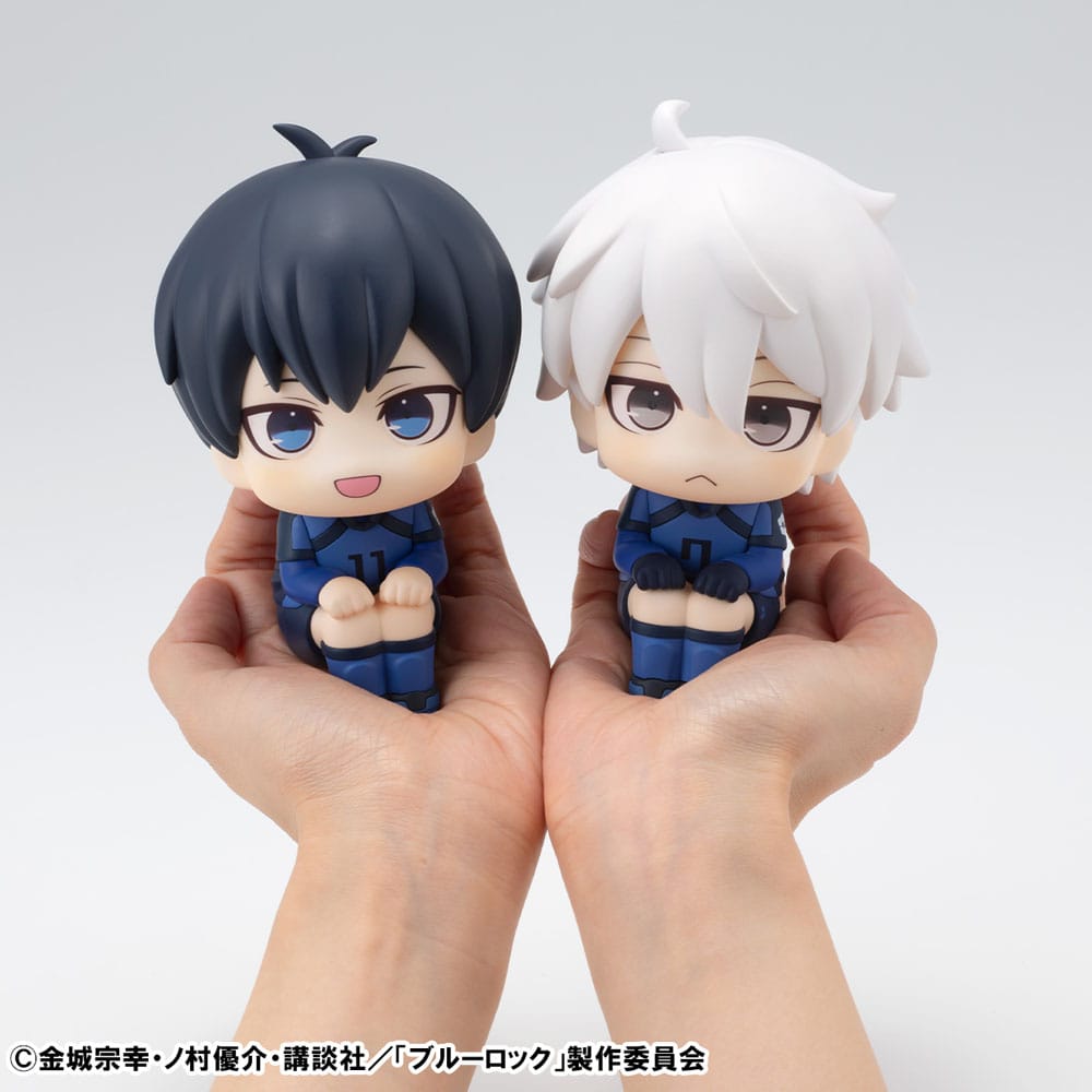 Blue Lock Look Up PVC Statue Yoichi Isagi & Seishiro Nagi Japanese National Player Match Ver. 11cm (with gift) - Scale Statue - Megahouse - Hobby Figures UK