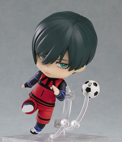 Blue Lock Nendoroid Figure Itoshi Rin 10cm - Mini Figures - Orange Rouge - Hobby Figures UK