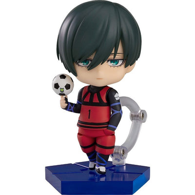 Blue Lock Nendoroid Figure Itoshi Rin 10cm - Mini Figures - Orange Rouge - Hobby Figures UK