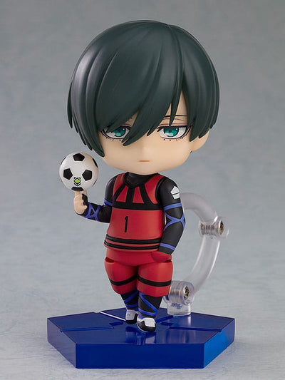 Blue Lock Nendoroid Figure Itoshi Rin 10cm - Mini Figures - Orange Rouge - Hobby Figures UK