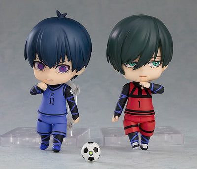 Blue Lock Nendoroid Figure Itoshi Rin 10cm - Mini Figures - Orange Rouge - Hobby Figures UK