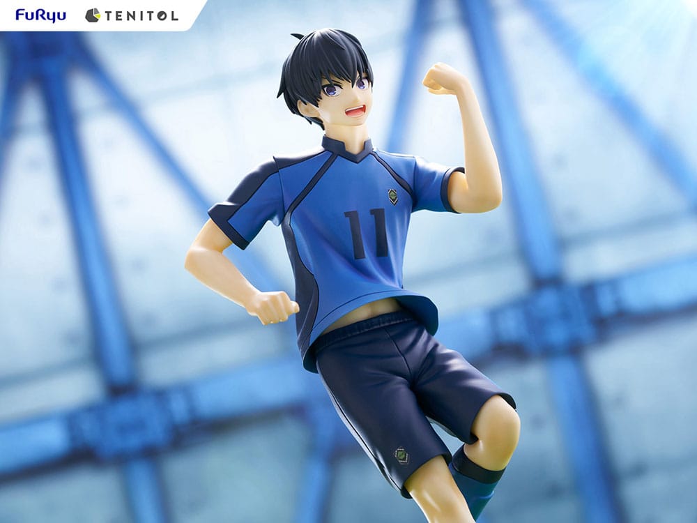 Blue Lock Tenitol PVC Statue Yoichi Isagi 21cm - Scale Statue - Furyu - Hobby Figures UK