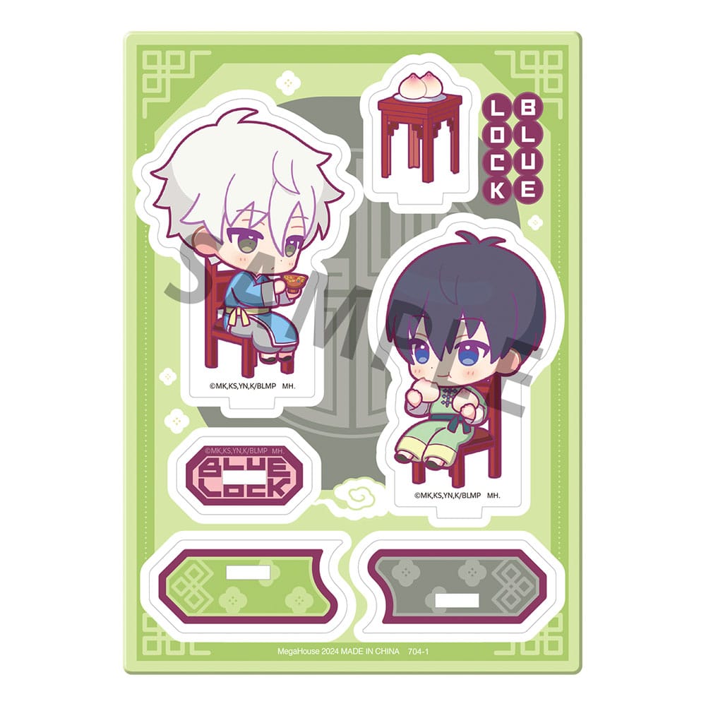 Blue Lock The Movie Acrylic Stand Buddycolle Episode Nagi B: Yoichi Isagi & Seishiro Nagi 14cm - Mini Figures - Megahouse - Hobby Figures UK