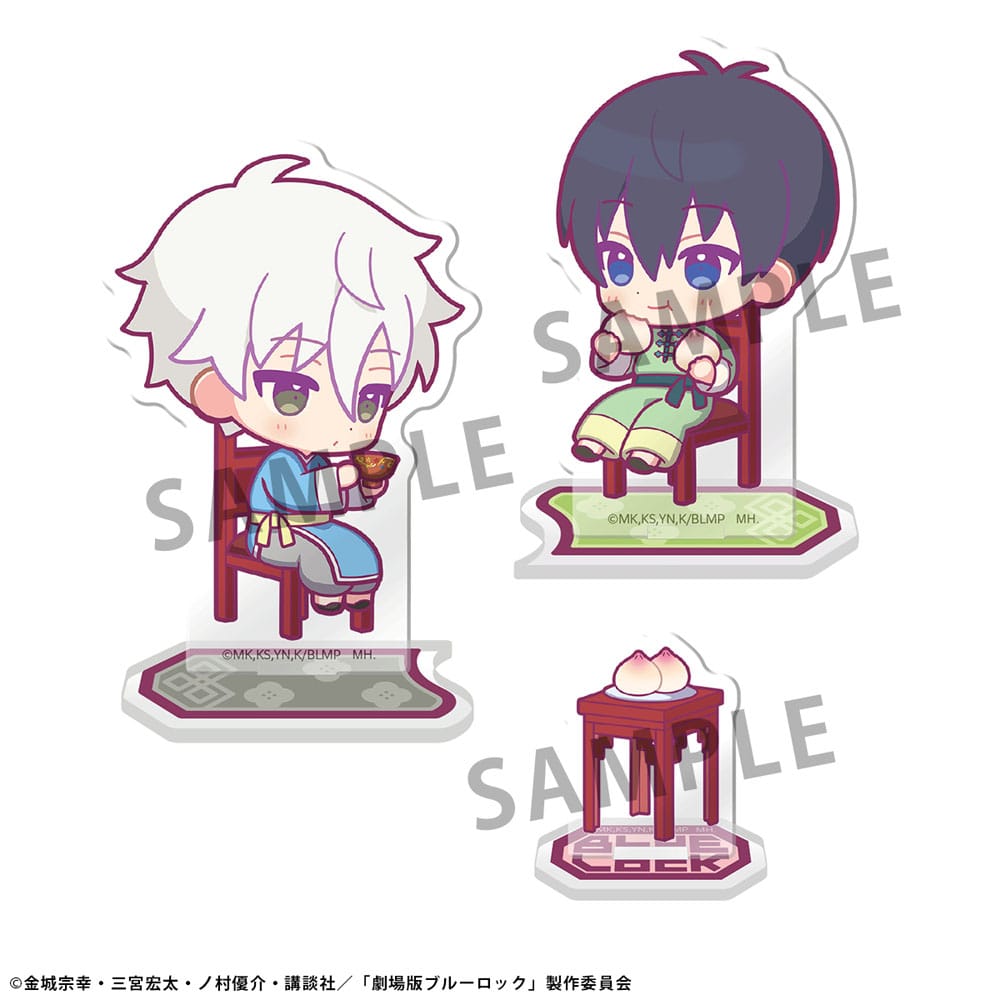 Blue Lock The Movie Acrylic Stand Buddycolle Episode Nagi B: Yoichi Isagi & Seishiro Nagi 14cm - Mini Figures - Megahouse - Hobby Figures UK