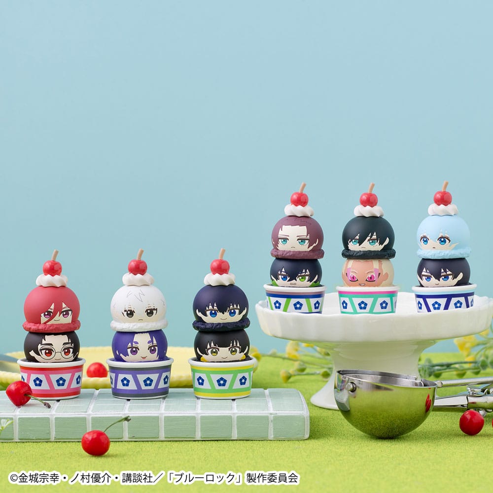 Blue Lock Tsumichen Stack up & Change Trading Figure 6-Pack 8cm (with gift) - Mini Figures - Megahouse - Hobby Figures UK