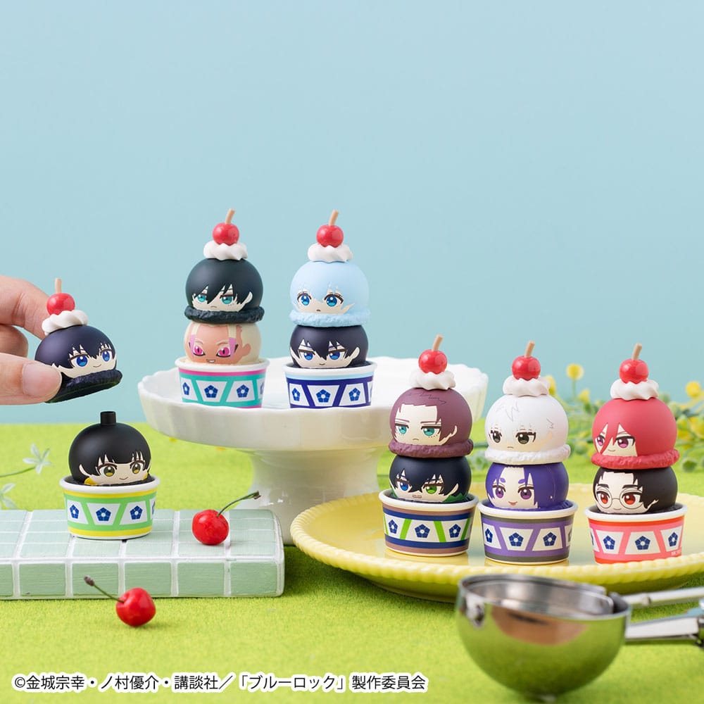Blue Lock Tsumichen Stack up & Change Trading Figure 6-Pack 8cm (with gift) - Mini Figures - Megahouse - Hobby Figures UK