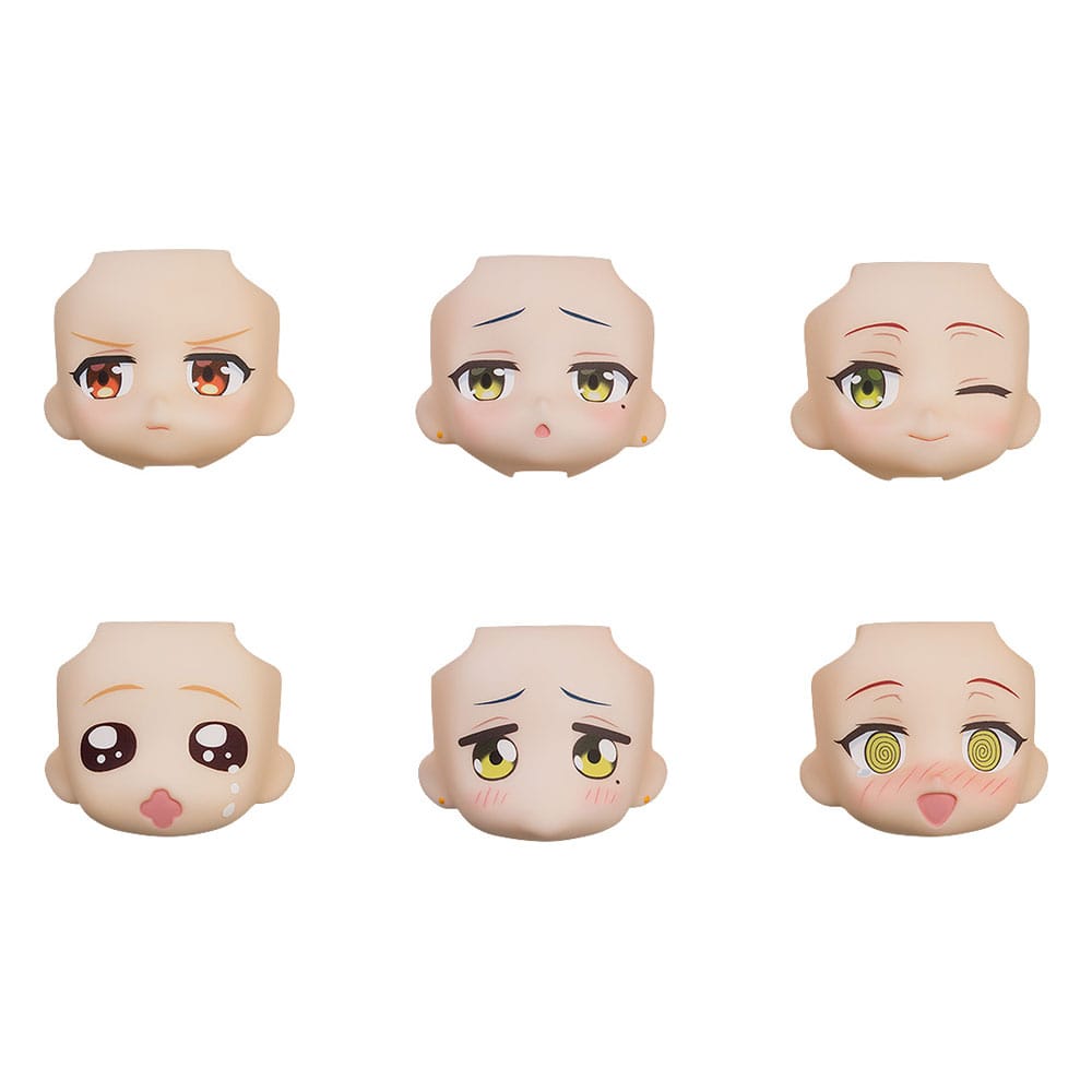 Bocchi the Rock! Nendoroid More Decorative Parts for Nendoroid Figures Face Face Swap Nijika/Ryo/Ikuyo Selection - Action Figures - Good Smile Company - Hobby Figures UK