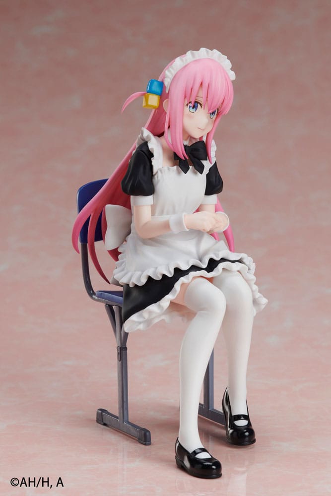 Bocchi the Rock! Statue Hitori Gotoh Maid Ver. 15cm - Scale Statue - Aniplex - Hobby Figures UK
