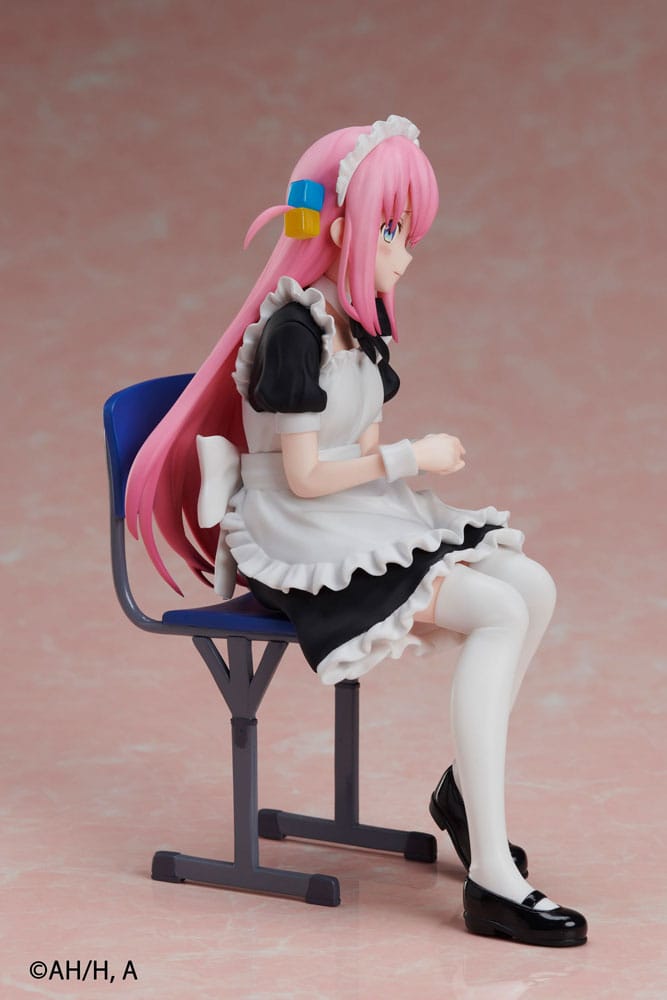 Bocchi the Rock! Statue Hitori Gotoh Maid Ver. 15cm - Scale Statue - Aniplex - Hobby Figures UK